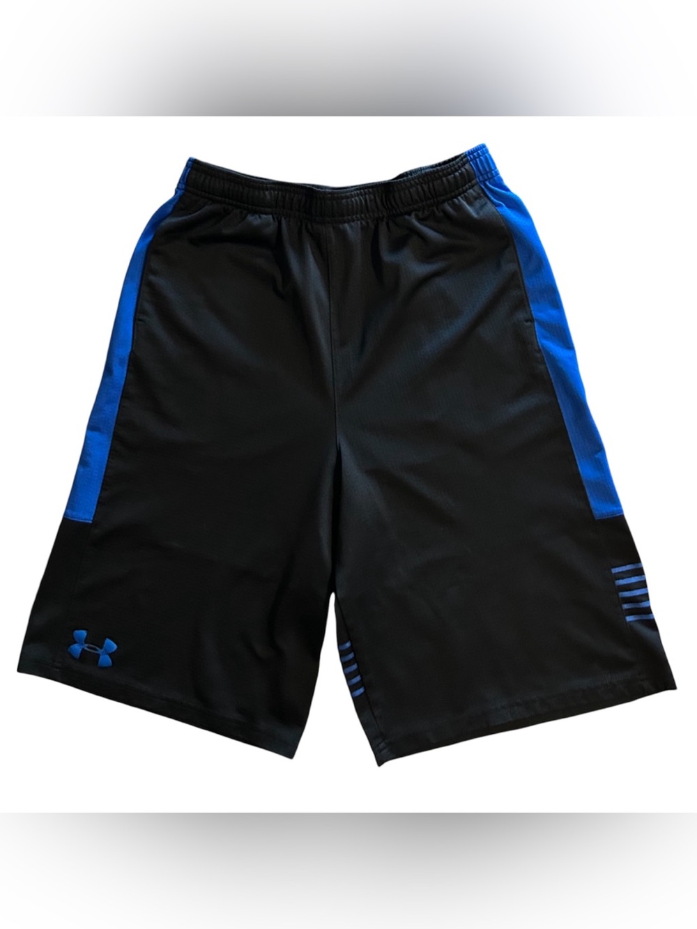 Under Armour Youth Boy’s Blue & Black Athletic Shorts YXL Gorpcore Tech